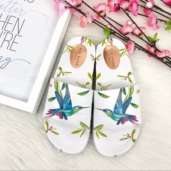 ted baker hummingbird flip flops